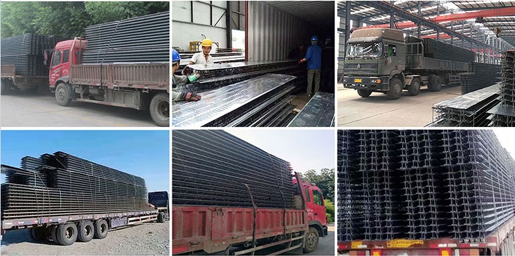 寶潤達桁架樓承板發貨現場