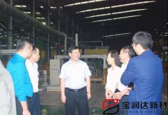 我市副市長(zhǎng)張雪飛一行蒞臨寶潤(rùn)達(dá)參觀調(diào)研